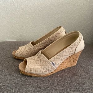 TOMS classic wedges - 8.5